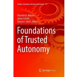 Foundations of Trusted Autonomy, Fachbücher