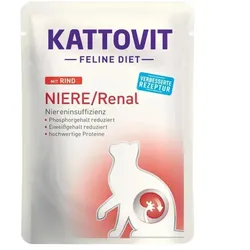 Kattovit Niere/Renal Rindfleisch 85g-Beutel