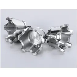 Leofoto Stativfuss TFC S3/8 Claws (Stativ Ersatzteile), Stativ Zubehör, Silber