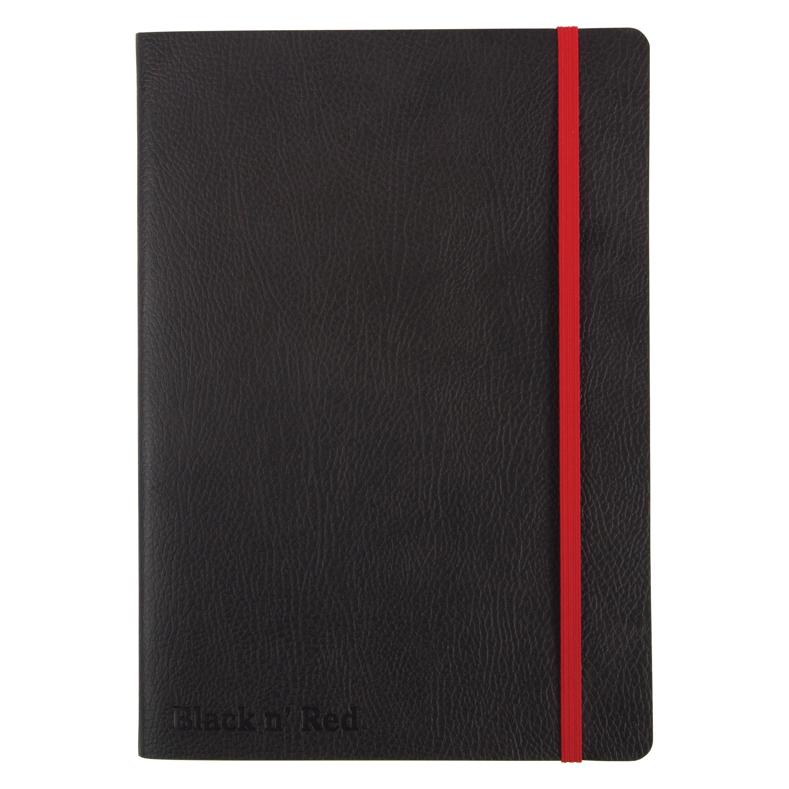 Oxford Black n'Red Business Journal (A5, Liniert, Weicher Einband) (400051204)