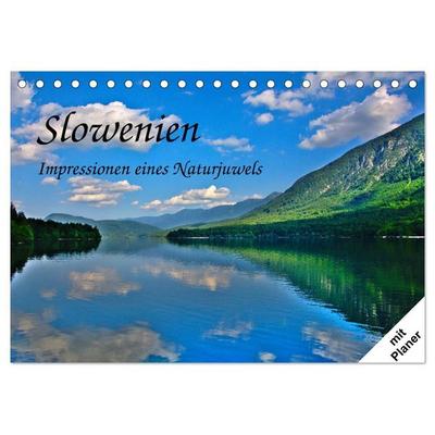 Slowenien - Impressionen eines Naturjuwels (Tischkalender 2027 DIN A5 quer), CALVENDO Monatskalender