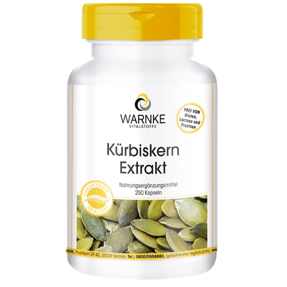 Kürbiskern Extrakt Kapseln 250 St