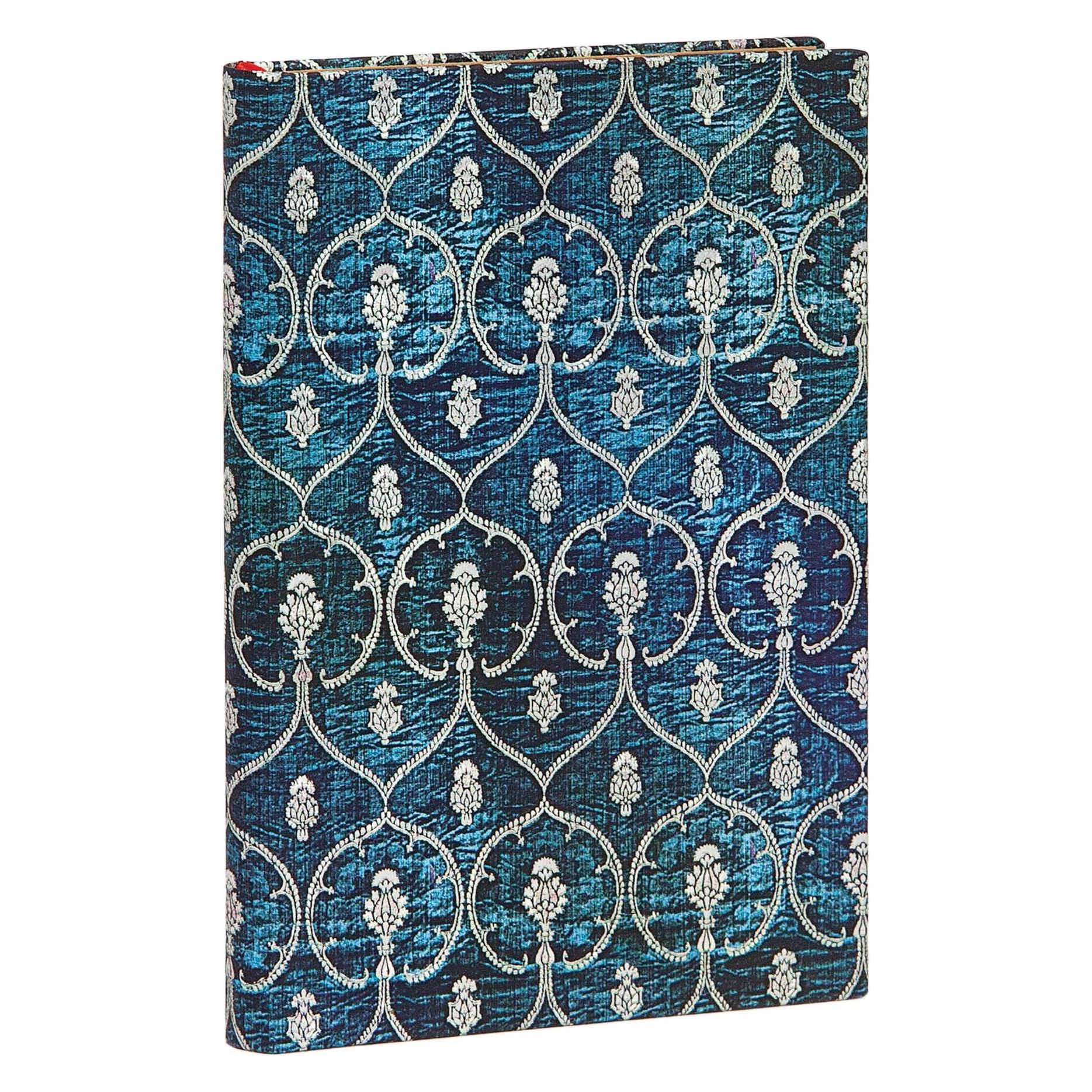 Paperblanks Notizbuch Samtblau Mini liniert (Mini, Liniert, Harter Einband) (PB6386-5)