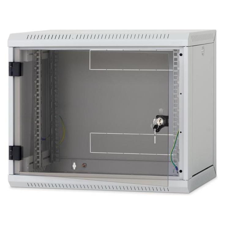 Tritón Triton RUA-12-AS6-BAX-A1 19" Wandschrank 12HE, 600x595mm, einteilig, schwarz (12 HE, 19 Zoll Rack) (33063809)
