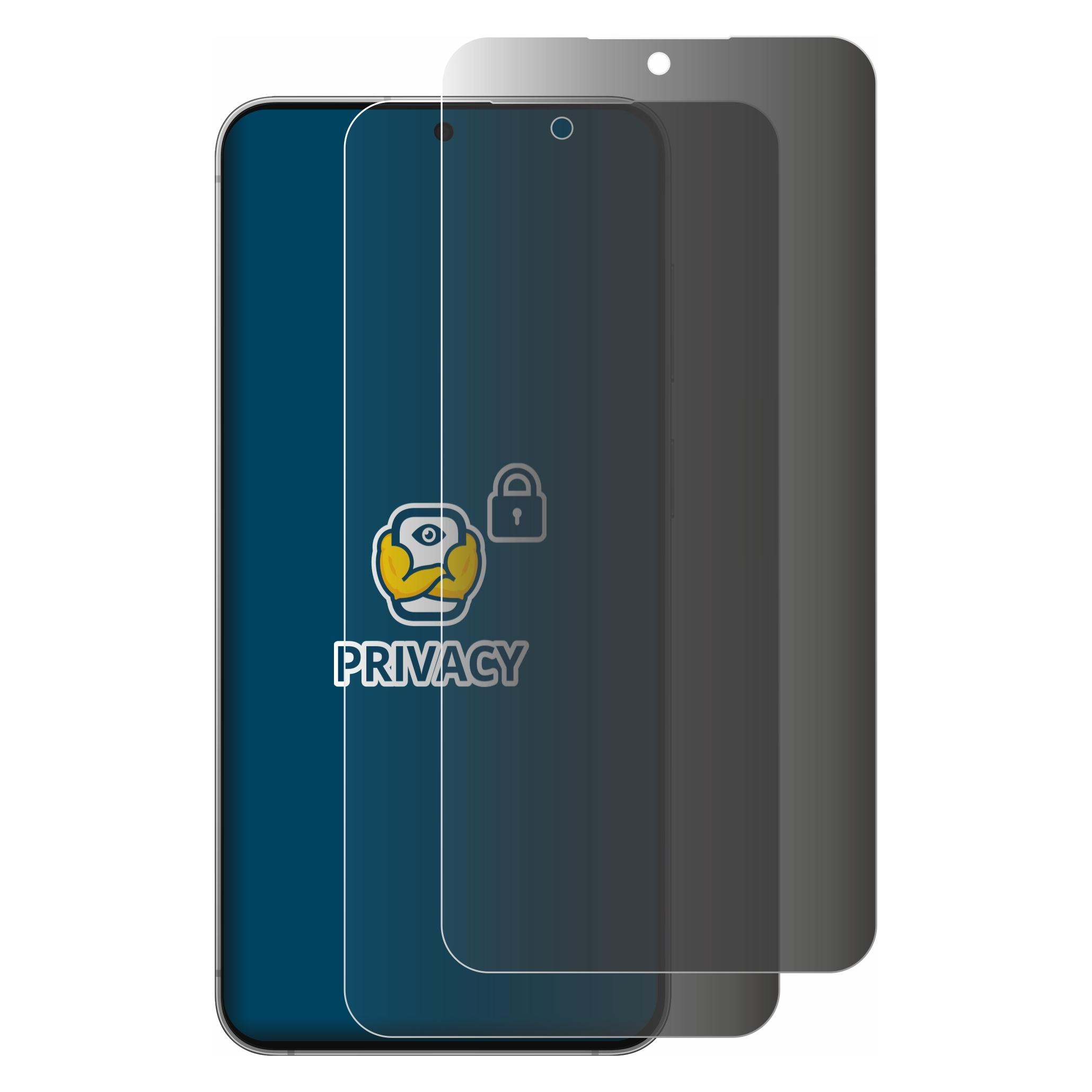 Brotect Sichtschutzfolie für Samsung Galaxy S26 FE Anti-Spy Privacy Folie Blaulicht-Schutz (2 Stk., Samsung Galaxy S26 FE) (4364728)