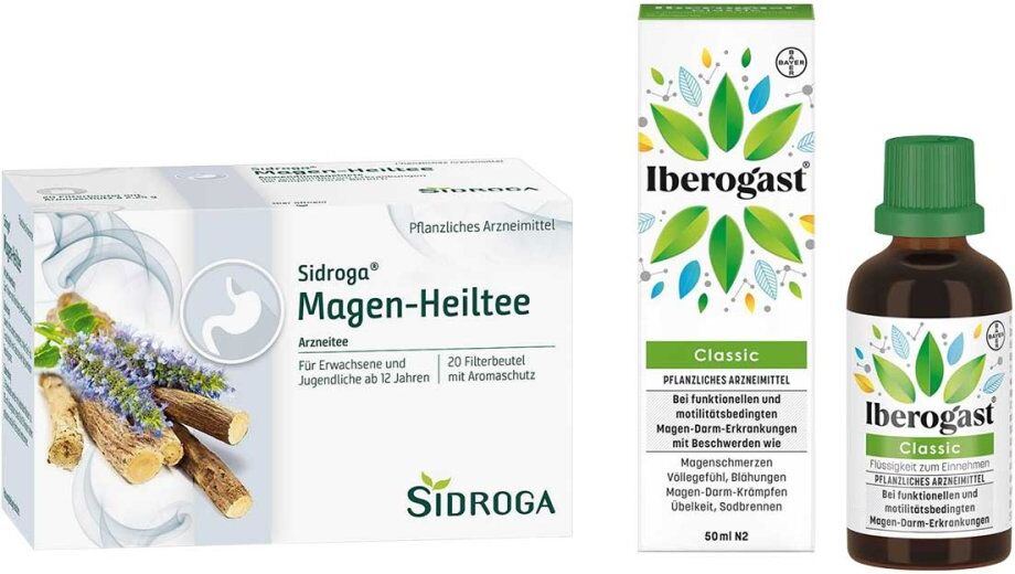 Sidroga Magen-Heiltee + Iberogast Classic