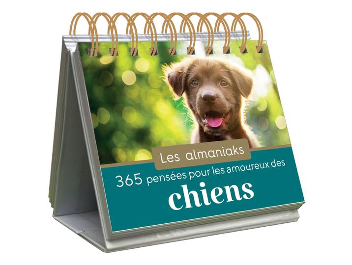 Almaniak Inspiration 365 pensées pour les amoureux des chiens (Etui)