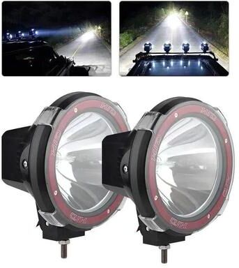 Inspired Living TrailBlaze 100W HID Off Road Driving Lights For Jeep, ATV & Trucks 7inch 2pc