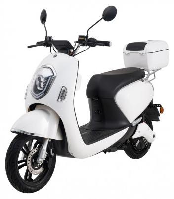 Elrofu Elettrico 2.0 - E-Roller mit Straßenzulassung - 45 km/h - 1920 Wh Blei-Gel-Akku - 60 km Reichweite - 150 kg Zuladung - von Elektroroller Futura