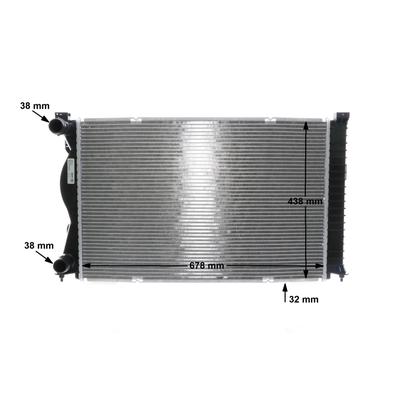 MAHLE Kühler, Motorkühlung cr977000s für CUPRA
