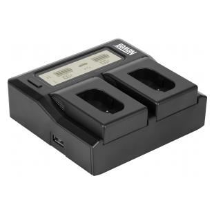 Newell DC-LCD-Zweikanal-Ladegerät für DMW-BLK22-Akkus für Panasonic (Kamera Akku Ladegerät) (35521375)