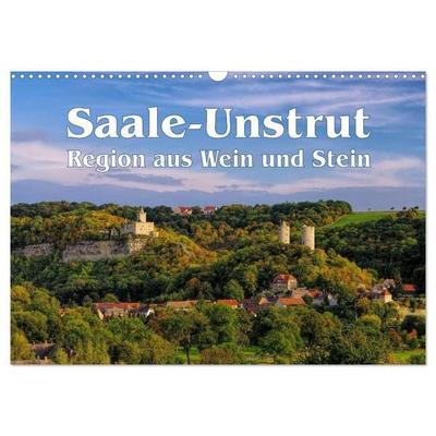 Saale-Unstrut - Region aus Wein und Stein (Wandkalender 2026 DIN A3 quer), CALVENDO Monatskalender