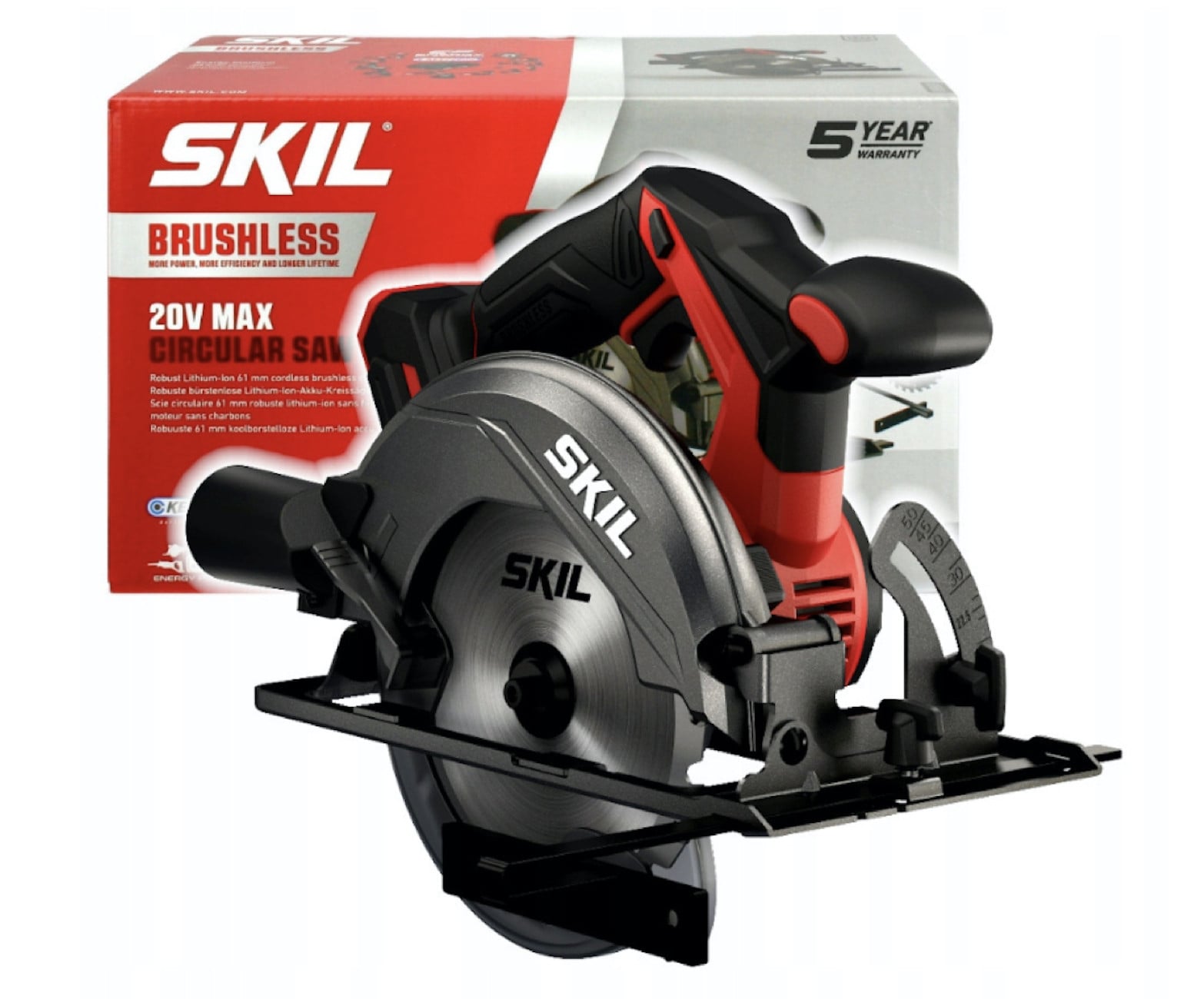 Skil 5830AA Handcirkelzaag met 1400 W en 66 mm snedediepte