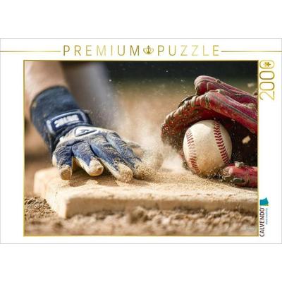 CALVENDO Puzzle Spektakuläre Nahaufnahme an der Home Plate | 2000 Teile Lege-Größe 90x67cm Foto-Puzzle für glückliche Stunden, Sonstige von , Calvendo