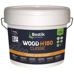 Bostik Wood H180 Classic Hybrid Parkett Kleber Klebstoff 17kg Eimer