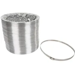 Perel Flexibles Aluminiumrohr - 7 m, Zubehör Heizen