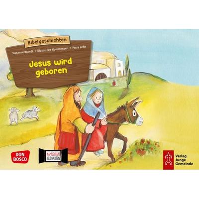 Jesus wird geboren. Kamishibai Bildkartenset, Sonstige von Susanne Brandt,Klaus-Uwe Nommensen, Don Bosco
