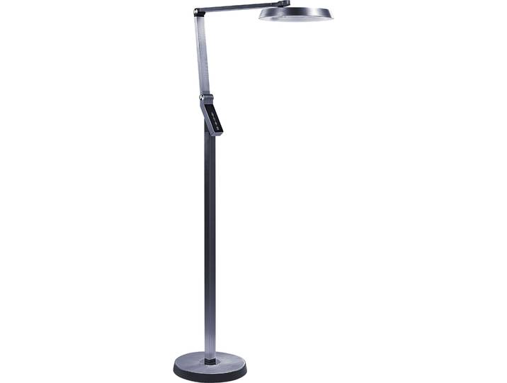 BELIANI LED-Stehlampe Dunkelgrau Kunststoff 170 cm Höhe Dimmen LCD Moderne Beleuchtung Heimbüro