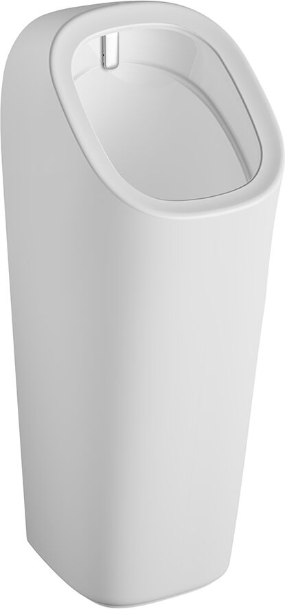 Vitra Plural Urinal 7809B003-5330 33,5x38x90,5cm, sur pied, batterie, blanc brillant