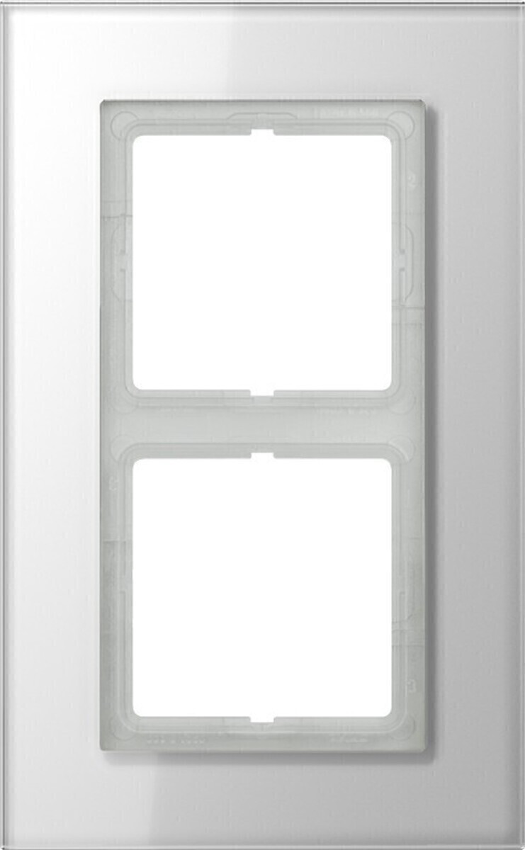 Jung JG Rahmen met dubbele inzetstukken model LSP982GLWW wit