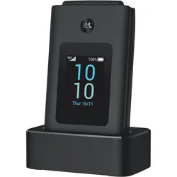 TCL OneTouch 4043 (2025) (3.20", 0.30 Mpx), Tastenhandy, Schwarz