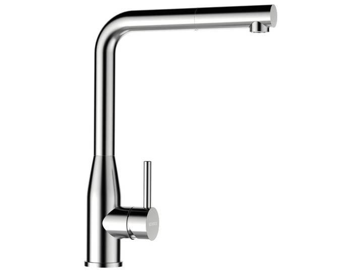 Schock Küchenarmatur, Edelstahl massiv, Metall, 9.5x32.5x25.3 cm, flexible Anschlussschläuche, schwenkbarer Auslauf, Küchen, Küchenausstattung, Küchenarmaturen