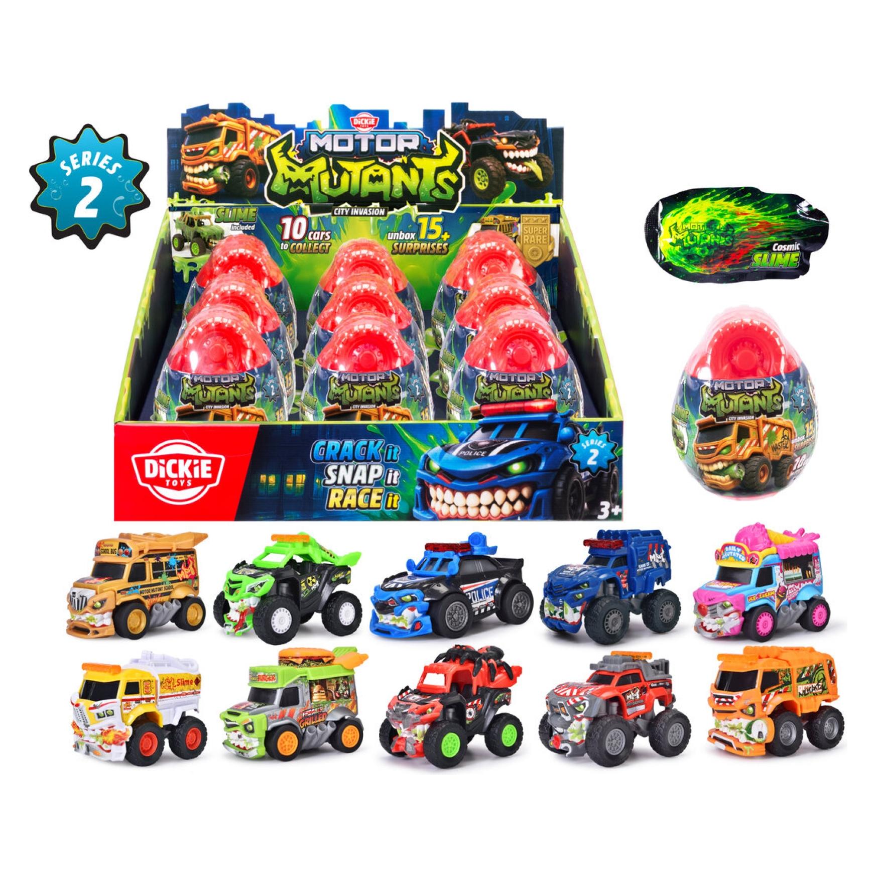 Dickie Motor Mutants - Display m/9 Eier (203754010)