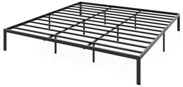 Costway Full/Queen/King Size Metal Bed Frame Heavy Duty Support Slats Mattress Foundation-King Size