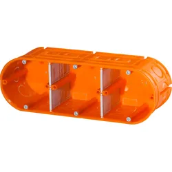 EL UP GD3 - UP-Gerätedose, 3-fach, Ø 60 mm, T 63 mm