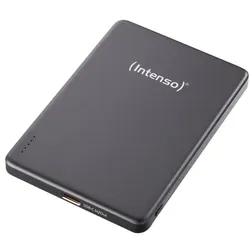 Intenso Powerbank mit kabelloser Ladefunktion »MW5000« 5000 mAh grau, 6.6x0.95x9.6 cm
