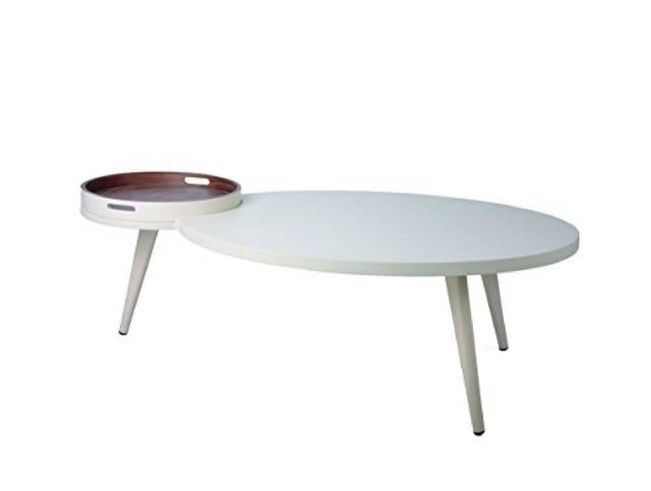 Living Moments 2181001701 Coffee Couchtisch mit abnehmbaren Tablett, Natur