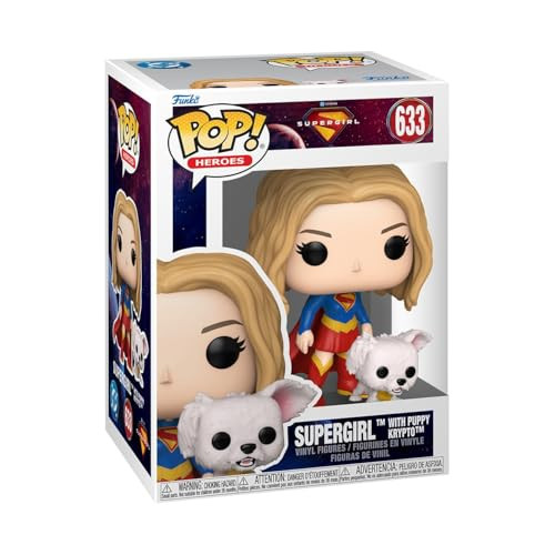 Funko Pop! & Buddy Supergirl met puppy Krypto vinylfiguurset