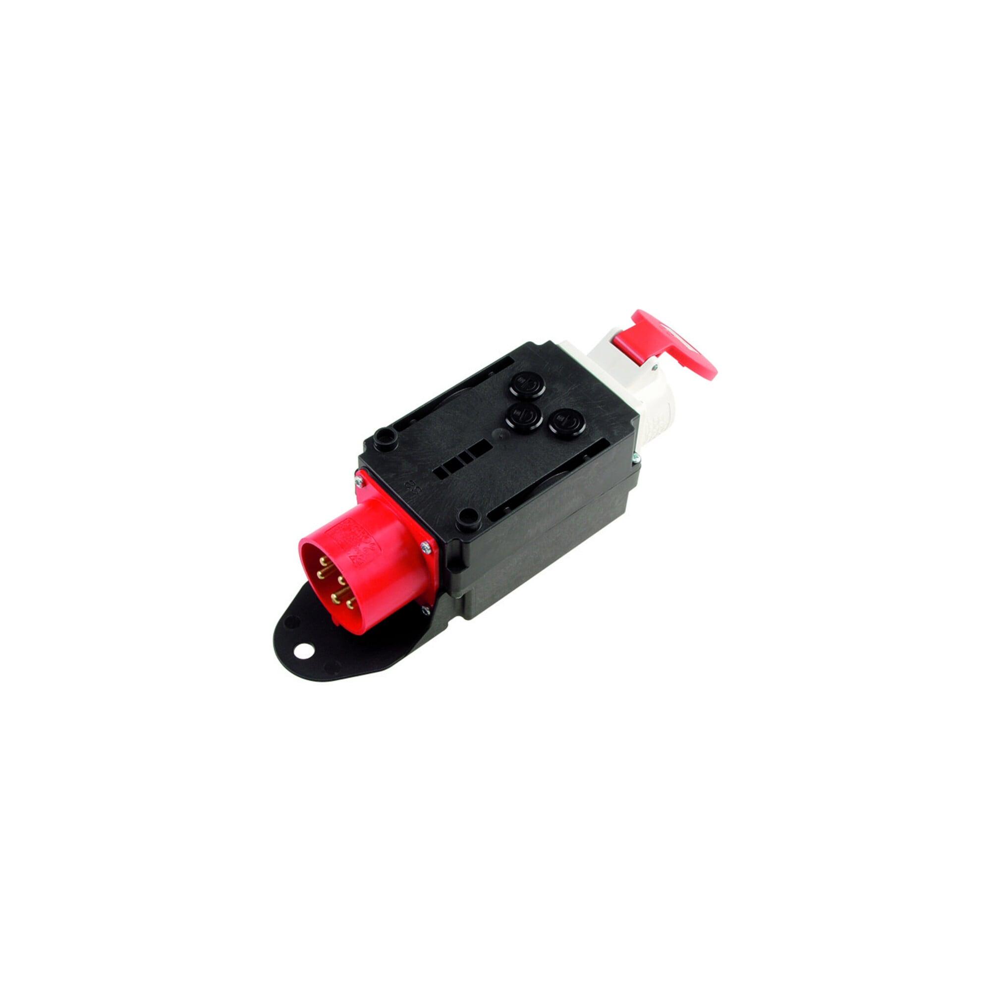Bachmann CEE-Adapter 1xSt.32A 400V 1xDose 349.183)
