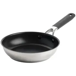 KitchenAid Classic Stainless Steel Bratpfanne silber 24cm Spülmaschinenfest