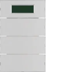 Berker 75663774 Tastsensor 3f m RTR Displ K.5 alu