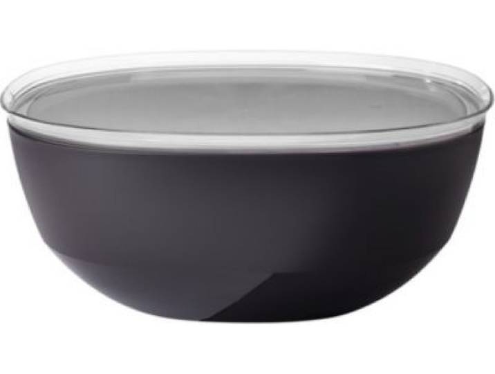 Mepal - Saladier Silueta Avec Couvercle Nordic Black 5l