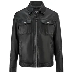 Lederjacke Louis Sayn schwarz, 48