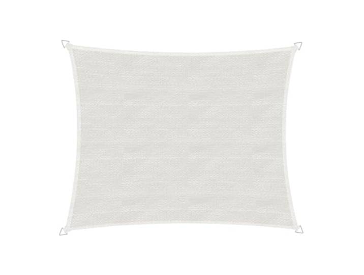 Windhager Sonnensegel CAPRI - 3 x 4 m - Sonnenschutz für Garten und Terrasse, weiß