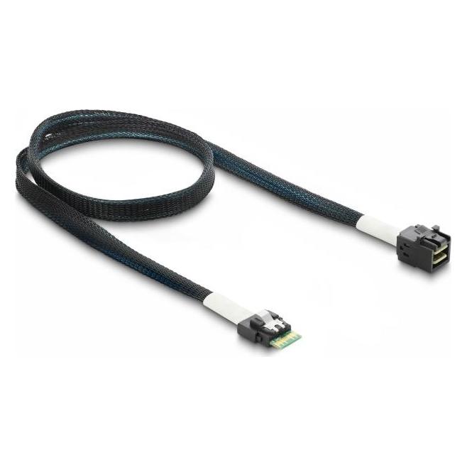 Delock Kabel Mini SAS HD SFF-8643 zu Slim SAS SFF-8654 4i 60 (60 cm) (86092)