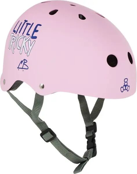 Helmet Triple Eight Little Tricky Kids Skateboard (50-56 - Pink)  - Pink - Size: 50-56