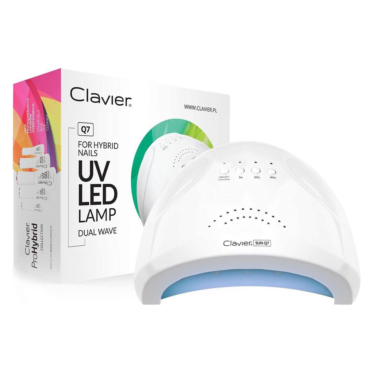 Clavier Lampa do paznokci Realac Lampa do hybryd 48W z lustrzanym dnem Q7 (5904378563899)