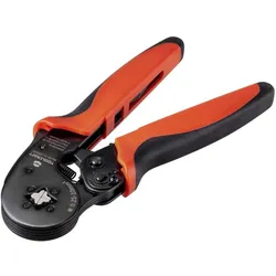 Toolcraft, Zange, Selbsteinstellende Crimpzange für Aderendhülsen (190 mm)