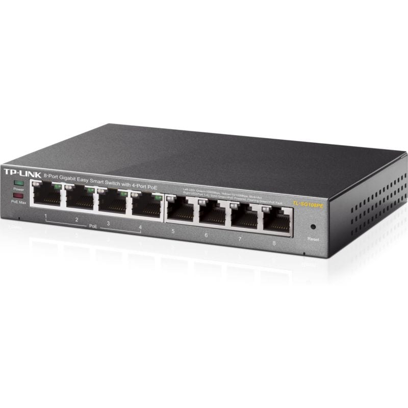 TP-LINK TL-SG108PE Smart Managed Switch