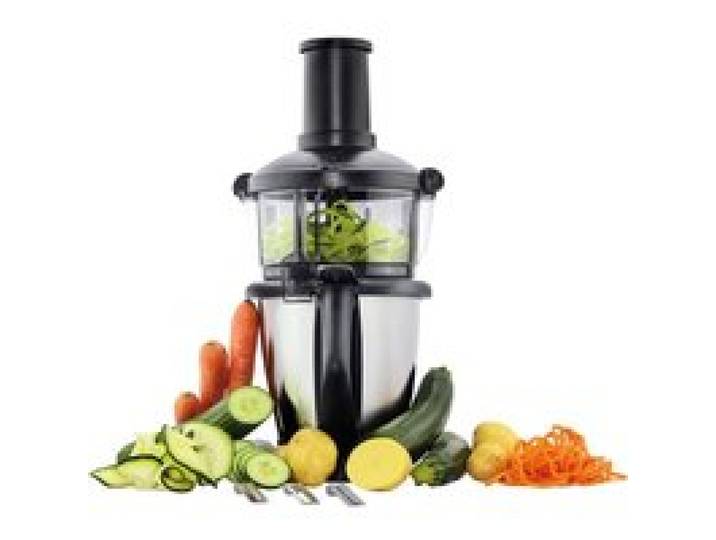 Wundermix WunderZoodler Extension Spiraliseur pour WunderSlicer Coupe-legumes electrique pour spaghettis de legumes et zoodle