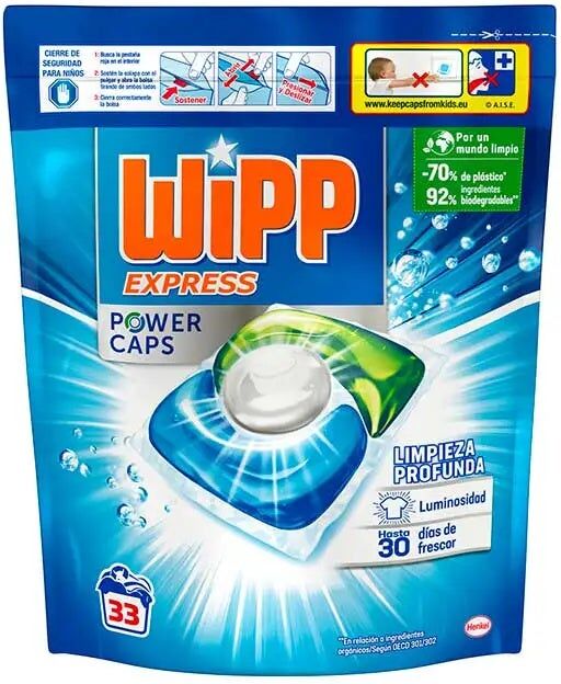 WIPP Power Cápsulas 33 Dosis