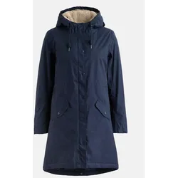 Seasalt Cornwall Regenjacke Plant Hunter Damen Blau Winterjacke