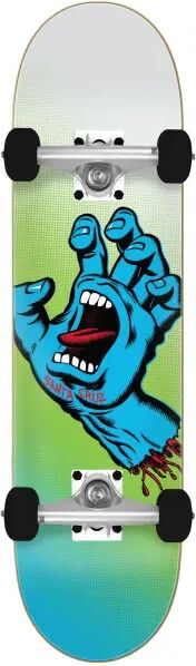 Skateboard Komplettboard Santa Cruz Screaming Hand Fade Full (8" - Blau)