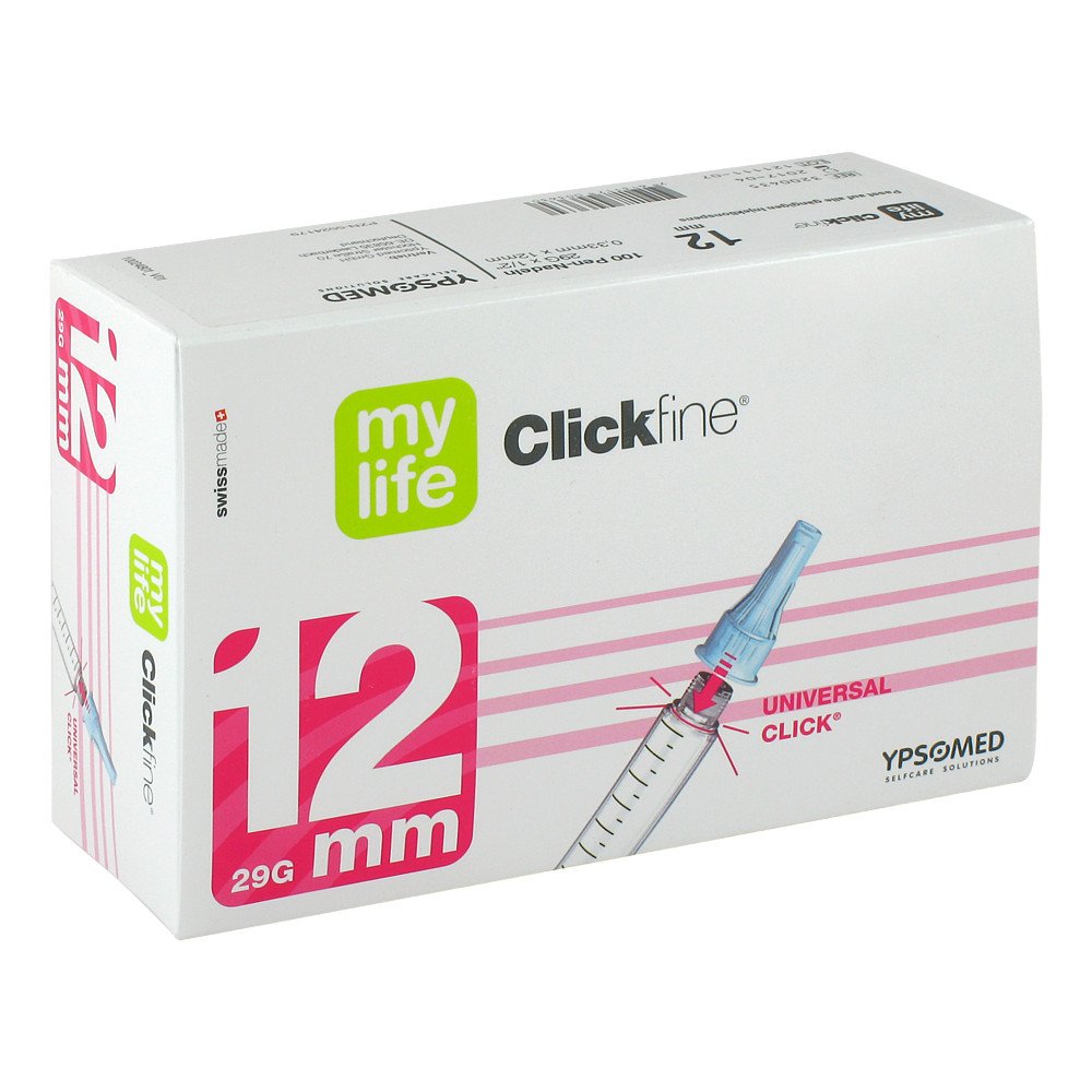Medical Technologie and Devices Germany GmbH Mylife Clickfine Pen-nadeln 12 mm 05524179