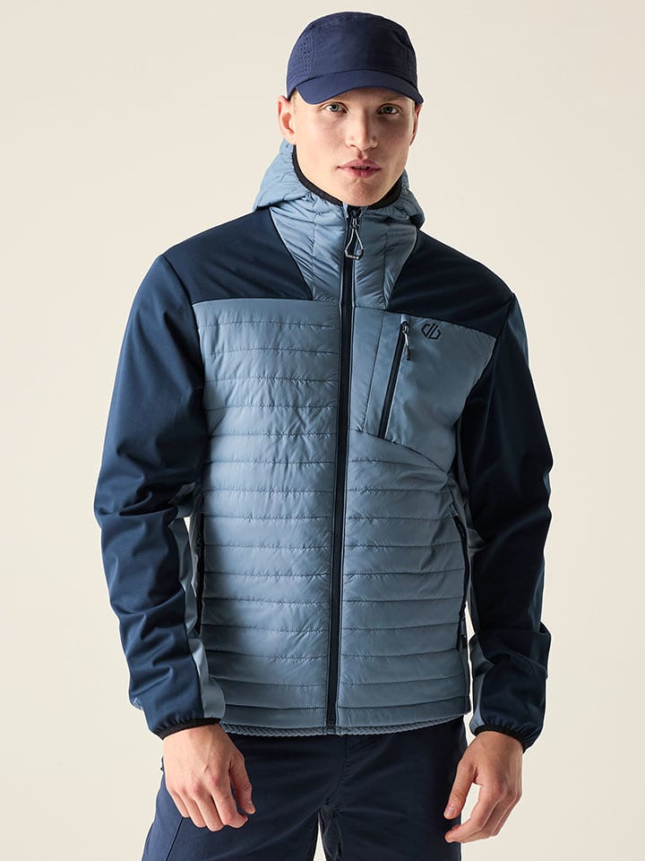 Dare 2b Softshelljacke "Mountaineer" in Blaugrau/ Dunkelblau - M