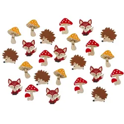 Streuteile "Herbst", 3,5 cm, 24 Stück
